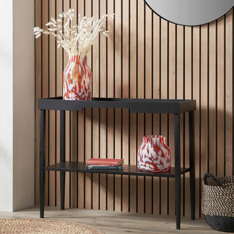 Marnie Black Console Table