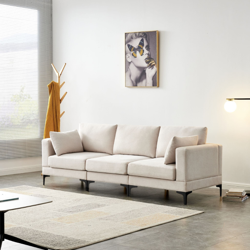 Anek 3 Seater Sofa