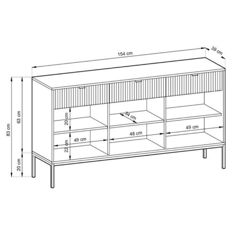 Nova Large Sideboard Cabinet