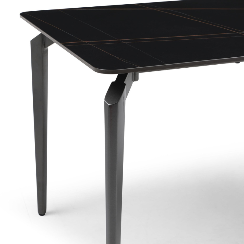 Kayo Rectangular Marble Dining Table