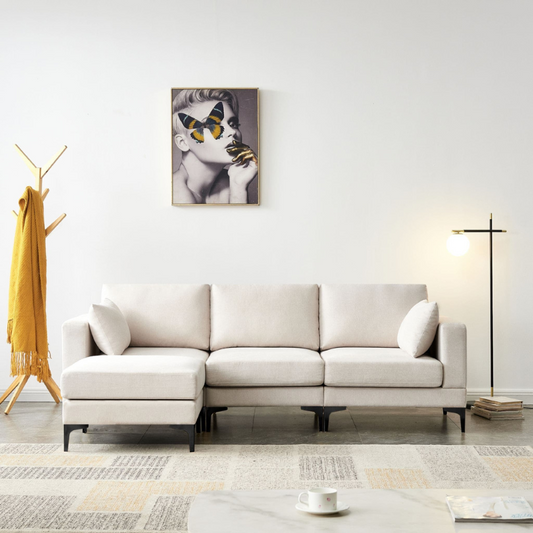 Anek 3 Seater Sofa with Ottoman