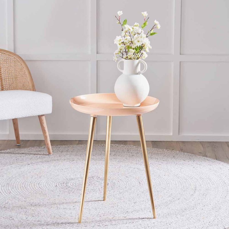 Seline Metal Side Table