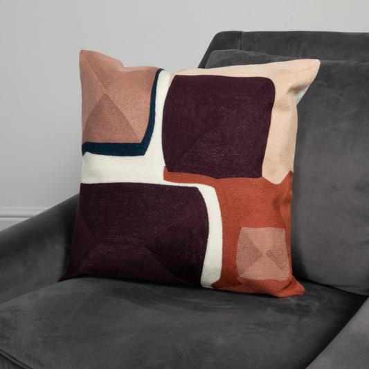 Abstract Boho Cushion