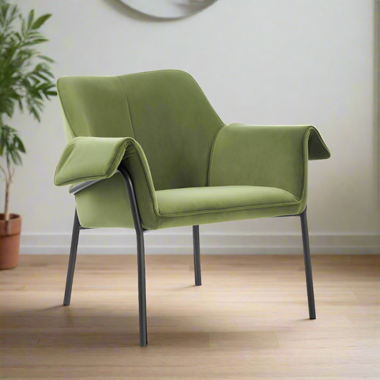 DURHAM Velvet Armchair-Lounge Chair